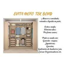 EVITA MOFO DESUMIDIFICADOR DE ARMARIO TEKBOND 100G - LAVANDA, KIDS, FLORAL E NEUTRO