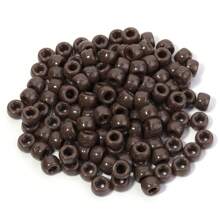 200 buc/pachet mărgele acrilice multicolore cu orificiu mare, 6x9mm, potrivite pentru realizarea de bijuterii DIY lucrate manual, decorațiuni artizanale: brățări, coliere, cercei, accesorii de păr, decorațiuni pentru încălțăminte, ornamente pentru îmbrăcăminte