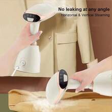 OBOVAY High Power Handheld Garment Steamer, Portable Fabric Steamer, 30 Sec Rapid Heating For Wrinkle Release - UK Plug(220-240V) - View 4