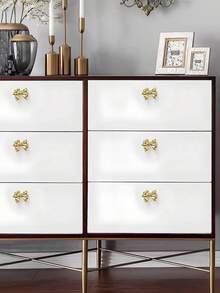 1/金属拉手 爱丽丝复古铜弓形拉手 柜门拉手 抽屉拉手 法式装饰拉手 现代简约轻奢酒柜抽屉拉手 金色家居梳妆台门柜家具装饰厨房衣柜拉手旋钮 法式抽屉拉手 复古欧式新古典拉手 中式衣柜门拉手