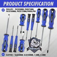 CARTMAN 59-In-1 Precision Screwdriver Set Professional Magnetic Repair Tool Kit For Small Machinery Office Equipment Computers - 10 件裝 - 查看 8