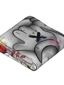 Kawss Kawaii Kaw  Anime-Themed Plush Flannel Blanket - Soft Cozy All-Season Throw For Couch, Bed & Home Decor,Print Blanket Perfect Valentine's Day Or Birthday Gift In Mixed Colors