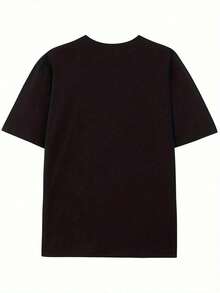 Camiseta unisex divertida "No te escucho, estoy jugando y comiendo ramen" regalo para gamers - Negro - Ver 2