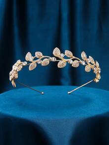 1 chiếc băng đô cài tóc bằng hợp kim trang trí hình lá thanh lịch, phụ kiện đội đầu đa năng phù hợp cho đám cưới, tiệc tùng, làm quà tặng, sử dụng hàng ngày, vương miện công chúa duyên dáng, phụ kiện cô dâu, cosplay, hóa trang, tiệc sinh nhật, phụ kiện ngày Valentine. - Bạc - Xem 13