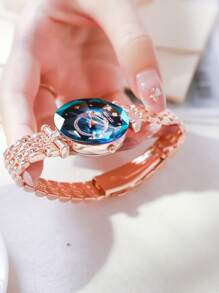 KEZZI 1pc Kezzi Elegant Luxury Alloy Band Fashion Watch