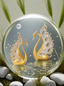 High-End Luxury Modern Nordic Style Animal Decor Figurines, Ideal For Decorating Living Room, TV Cabinet, Entryway Cabinet, Bedroom Nightstand, As Well As Christmas Gift, Anniversary Gift, Or Daily Gift