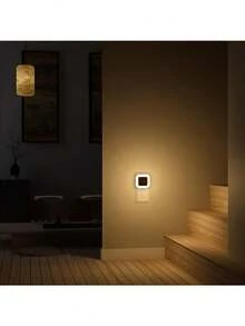 【智能夜灯】自动开关智能夜灯 - 插电式夜灯，从黄昏到黎明自动亮起，适用于卧室、浴室、走廊、厨房