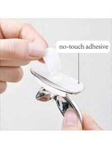 Hands-Free Toilet Seat Lifter – Convenient Touchless Handles For Easy Lifting & Lowering – Promotes Better Hygiene & Sanitary Bathroom Practices – Simple To Attach, Ideal For Families – Perfect For Bathroom Cleanliness & Comfort. - 彩色 - 查看 5