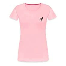 Women's Premium T-Shirt - charcoal grey - View 1