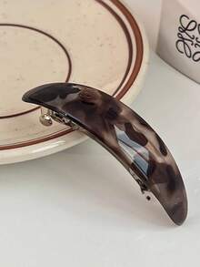 2个优雅弧形豹纹发夹，多功能弹簧夹，打造时尚马尾辫，高端礼物，适合情人节、新年、节日、母亲节、骄傲月、返校季、复活节等场合，也可用于发夹、发卡、发夹、发卡、学习用品、动物纹、发卡、发饰、头部饰品、发夹等，适合夏季、假期和旅行。 - 2pcs豹紋彈簧夾灰色/琥珀色 - 查看 7