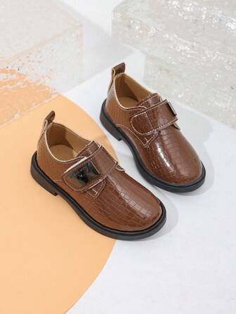 2020-2025 New Fashion Children Oxford Shoes, Black, British Style, Suitable For School Performance, Spring & Autumn