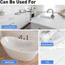 DWIL Tile Paint Tub And Tile Refinishing Kit With Tools Water-Based Bathtub Paint Low Odor Easy To Use 25-30 Sq.Ft 16.5 Oz Semi-Gloss White - White - View 5