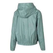 Under Armour 女款外套/外套 UA Rival Sport Windbreak Jkt日常簡約舒適戶外運動服 1382698-348 - 石灰綠 - 查看 7