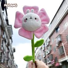 1 pieza Flor de peluche deformable genuina, lindo juguete de peluche de animales de anime, muñeco de peluche tierno