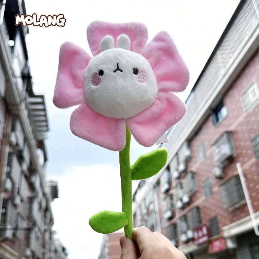 1 pieza Flor de peluche deformable genuina, lindo juguete de peluche de animales de anime, muñeco de peluche tierno