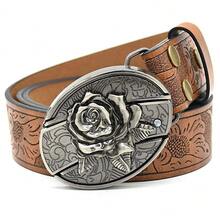 Men's Leather Belt Outdoor Multifunctional Belt With Knife Suitable For Men's Gift - MeiguihuaCA - View 1