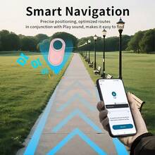 RSH 4 Packs Smart Tag For Android, Wireless Smart Tracker, Works For Google Find My App (Only For Android), Worldwide Positioning Device, For Keys, Bags, Wallets, Pet, Bicycle, Elderly, Suitcases(Mobile Phone System Requinements: Requires Android 9 Or Later) - Multicolor - View 8