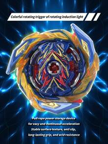 Juego de trompo de aleación Burst Bey B-163 Ultimate Valkyrie/Valkyrie con lanzador, juguete de batalla, regalo de Navidad