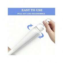 Ear Wax Removal Kit 8-In-1 - Medical Grade Silicone Cleaner With 15 Interchangeable Tips (Scoop/Spiral/Hook/Brush) - Safe & Gentle For Kids/Adults/Seniors - ENT Doctor Approved Design - Portable Waterproof Case - Includes Irrigation System & Massage Function - Perfect For Travel & Home Use - Hypoallergenic & Reusable - 白色 - 查看 3