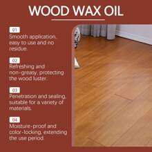 Lucidante per mobili in legno di palissandro, cera per la cura dei mobili in legno, manutenzione e pulizia dei mobili