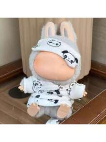 Bubula Doll Hanging Clothes, Sitting Posture Sleepwear Series, Sitting Party Doll Outfit, Gen 1 & 2 Wearable (Outfit Only, Random Color Of Small Accessories On Outfit, Caution For Sensitive Buyers!)