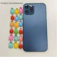 1/30/50/200Pcs Glow-In-The-Dark 3D Turtle Figurines - Colorful, Translucent Plastic Decorations For DIY Crafts, Party Favors, Beach-Themed Events Wedding Celebration Queue