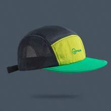 1 Peça Boné de Rede de Secagem Rápida e Respirável com Splice, Boné de Beisebol para Esportes ao Ar Livre, Boné Snapback com Contraste de Cores e Proteção Solar
