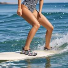 Chaussures de plage unisexes, chaussures de plongée anti-coupure et antidérapantes pour les sports aquatiques, la plongée avec tuba, la natation, chaussettes de plage à fond souple et pieds nus