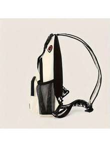 Mochila tiracolo com vários bolsos e estampa fofa de patas de cachorro, bolsa transversal casual de nylon, mochila de viagem e caminhada com alça com zíper, mini bolso no peito, bolsa de peito multifuncional, bolsa de ombro casual simples e de grande capacidade, para homens e mulheres, adequada para uso diário, atividades ao ar livre, viagens, caminhadas, portátil, escolha ideal para presentear, presente para namoradas, presente perfeito para mães de cachorros