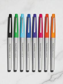 8 Paper Mate FLAIR 8 Markers, Medium Point Pens, Assorted Colors - Multicolor - View 3