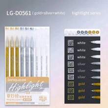 Bút gel Languo 9 màu dung tích lớn, bút marker acrylic không trong suốt, bút vẽ doodle phong cách Ins đơn giản dễ thương màu Morandi & Candy, bút lập kế hoạch cho học sinh vẽ nghệ thuật, vẽ truyện tranh, ghi chép - Nhiều màu - Xem 33