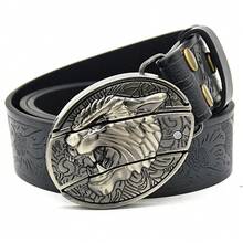 Men's Leather Belt Outdoor Multifunctional Belt With Knife Suitable For Men's Gift - HutouBK - View 1