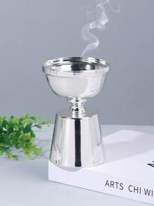 1 pieza/set Un quemador de incienso de hierro forjado simple y elegante. Con tapa, quemador de aromaterapia, decoraciones, quemador de incienso, quemador de incienso, perfume para el hogar, decoración del hogar. Es adecuado para la decoración del hogar, dormitorios, salas de estar (como centros de mesa), oficinas, lugares de yoga y fiestas para crear una atmósfera elegante. También se puede usar para la decoración de templos.