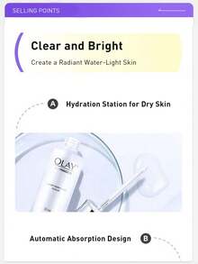 Olay 6毫升烟酰胺+甘醇酸亮肤精华，便携设计，适合所有肤质，具有保湿滋养功效，维生素C和E协同作用，打造水润透亮肌肤，适合日常使用和旅行，均匀肤色，减少泛红和暗沉，完美实现光泽亮丽，适合干性肌肤，最佳抗衰老护肤产品。 - 精華液6ml - 查看 8