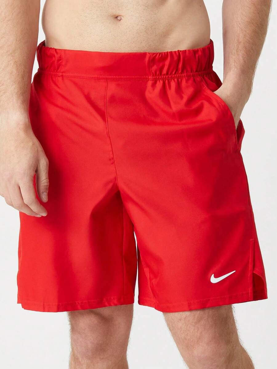 Nike Men's Team Flex Training Woven 9" Shorts Regular Fit Basketball Football Gym Training Soccer Running - 紅色 - 查看 1
