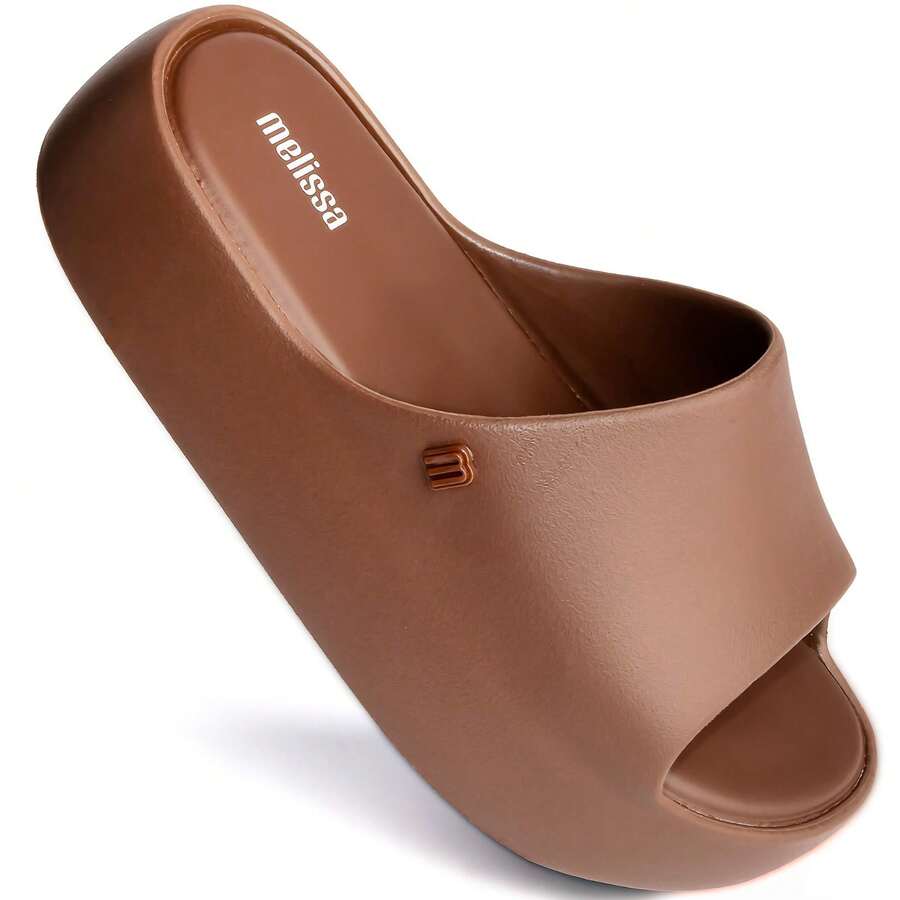Melissa Free Platform Flip Flop Slide Original 35859 - 銅色 - 查看 1