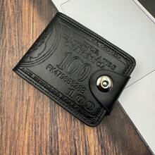 Portable Us Dollar Wallet, Multi-Card Slots Card Holder, Perfect Purse For Daily Use , Wedding - Black - View 1