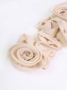 Áo nịt ngực xếp ly 3D nhiều màu mới, cuộn tay, phụ kiện quần áo tự làm, thích hợp cho váy cưới, váy khiêu vũ và các đồ trang trí khác - nhiều màu - Xem 10