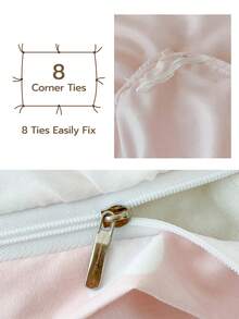 2/3pcs 100% Polyester Heart Lace Duvet Cover Set (Without Comforter), (1 Duvet Cover And 1/2 Pillowcase), Modern Polyester Bedding Set Suitable For All Seasons - Multicolor - View 5