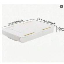 1 件抽屉式收纳盒，适用于家居装饰和办公室使用，配有各种尺寸的无孔抽屉，适用于教室和办公室的收纳盒，白色收纳盒，文具和化妆品收纳盒，收纳桌，整理桌和收纳整理容器，节省空间，卧室，厨房整理和收纳，家居装饰 - 彩色 - 查看 9