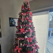 12 pezzi/set Decorazioni fiocchi floccati per albero di Natale, nastri floccati, ornamenti, decorazioni natalizie, fiocchi per ghirlanda natalizia, regali, decorazioni per albero di Natale e casa, decorazioni per la stanza, decorazioni invernali