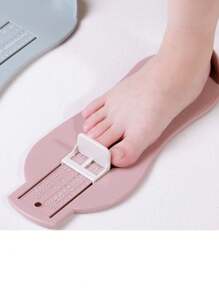 Herramienta de medición de pies para niños: un dispositivo simple y preciso para medir la longitud del pie de los niños. Disponible en rosa y azul, ayuda a los padres a encontrar el tamaño de zapato adecuado para los niños en crecimiento de manera fácil, facilitando las compras de zapatos para los talla grande pequeños.