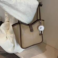 Women Tote Bags - 棕色 - 查看 6