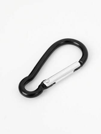 5#Aluminum Alloy Gourd Shaped Carabiner Climbing Hook, Safety Mountaineering Connector Clips, Water Bottle & Backpack Hanging Buckle