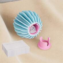 كرات الغسيل مقاومة للتلوين - مصنوعة من مادة TPR مصممة ضد التآكل والتلون، مناسبة للغسالات، تقلل من التجعيد والُكُسَّ، 3 ألوان (أحمر، أبيض، أزرق) - عنصر منزلي ضروري للصيف