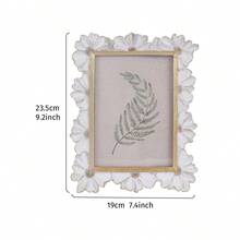 1 khung ảnh trang trí hoa cúc 3D viền vàng trắng bằng nhựa, khung trưng bày ảnh vuông, khung ảnh để bàn ấm áp, sử dụng theo chiều ngang và chiều dọc, thích hợp để trang trí nhà cửa và đạo cụ chụp ảnh - Nhiều màu - Xem 13