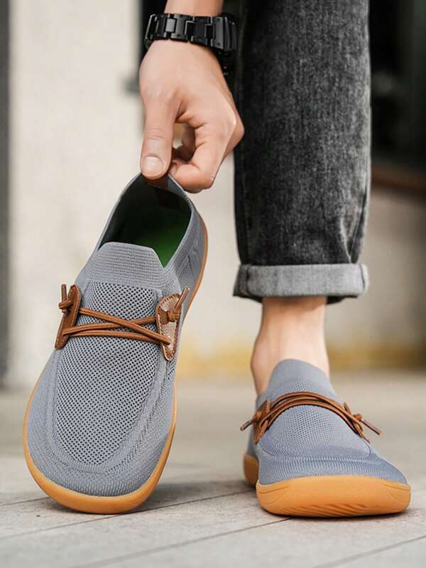 Plus Size Men's Soft Bottom Comfortable Loafers, Slip-On Casual Shoes, Extra Wide Fit, Size 48-50