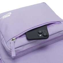 Nike HERITAGE EUGENE BKPK Unisex Casual Backpack, Sports Bag, Daily & Outdoor Travel Bag DB3300-515 - Hydrangea Purple/(Peak White) - View 10