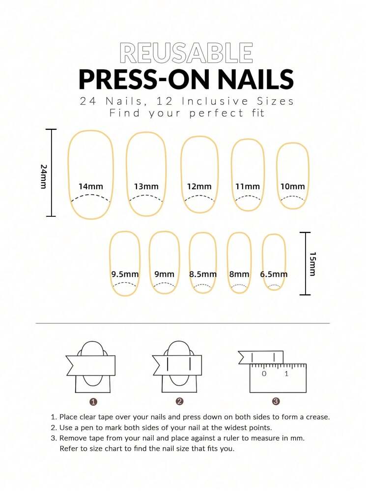 24 Pieces Of Press On Short Nails Christmas Nail Decorations Gingerbread Man Short Round Fake Nails Suitable For Daily Christmas Wear Nail Supplies For Press-On Nails