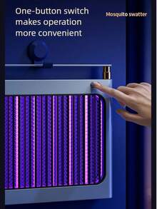 OBOVAY Electric Insect Killer Portable Electric Bug Zapper Wall Mounted Fly Eliminator For Reducing Flying Insects, USB Powered - Multicolor - View 4